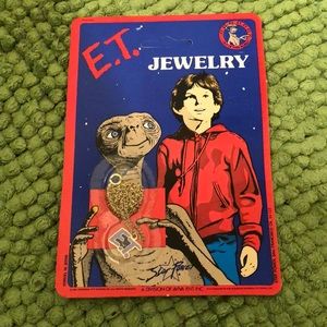 Vintage 80s E.T. Jewelry-charm necklace